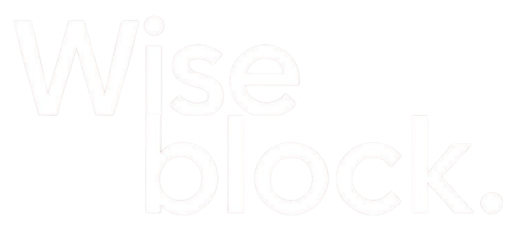 Logo WiseBlock texto